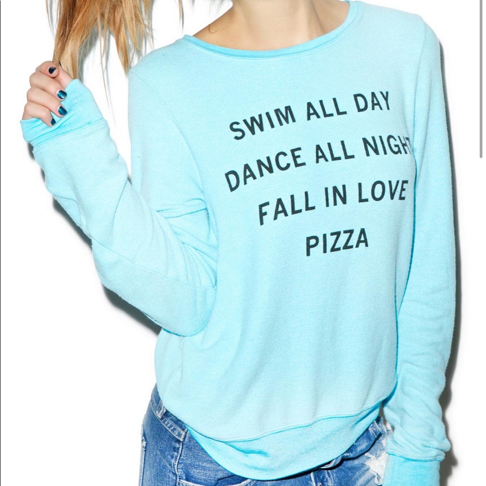 Wildfox - baggy beach pullover